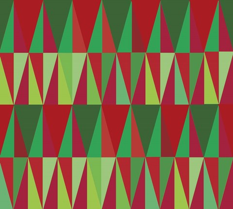 Framed Xmas Angles Print