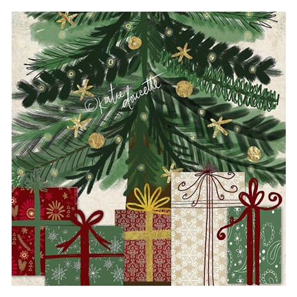 Framed Presents Print