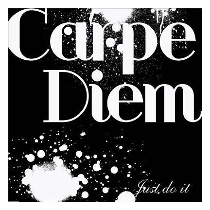 Framed Carpe Diem Print