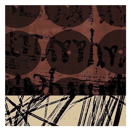 Framed Fibers 1 Print