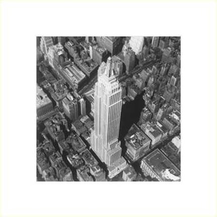 Framed Empire State Building Print