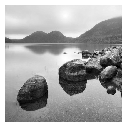 Framed Silent Lake Print