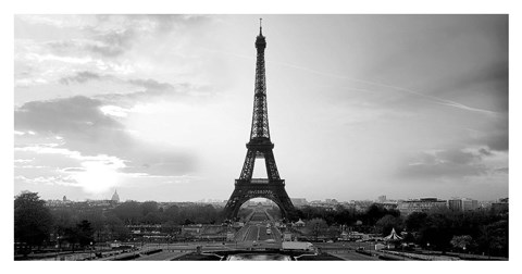 Framed Eiffel Tower Print