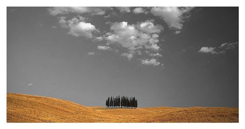Framed Toscana Landscape 3 Print