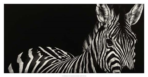 Framed Scratchboard Incline Print
