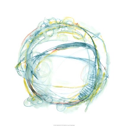 Framed Orbital Path II Print