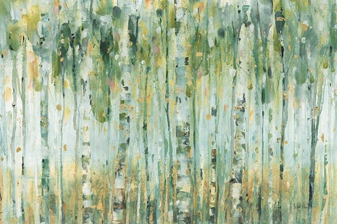 Framed Forest I Print