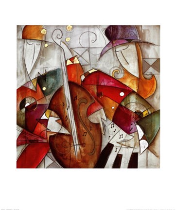 Framed Jam Session II Print