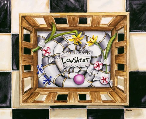 Framed Laughter Print