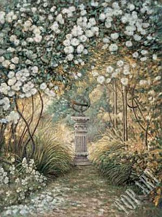 Framed Garden Ornament Print