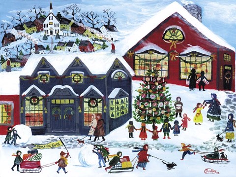 Framed Peace On Earth Print