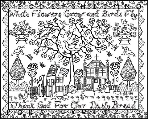 Framed Our Daily Bread Print