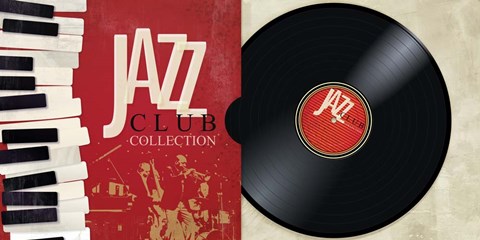 Framed Jazz Club Collection Print