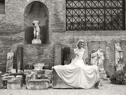 Framed Thermae Diocletiani, Rome Print