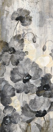 Framed Crystal Raindrops Panel II Print