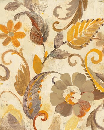 Framed Autumn Garden II Light Print