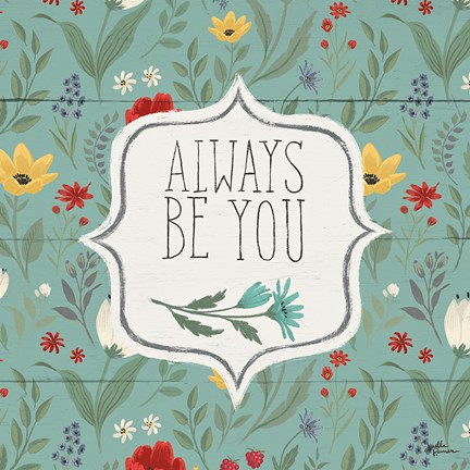 Framed Blooming Thoughts VII Print