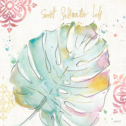 Framed Palm Passion IV Print