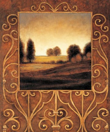 Framed Dawn I Print
