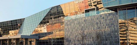 Framed Jackson Convention Complex, Jackson, Mississippi Print