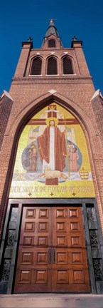 Framed Cathedral of St. Peter the Apostle, Jackson, Mississippi Print