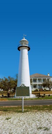 Framed Biloxi Lighthouse, Biloxi, Mississippi Print
