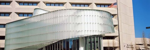 Framed Dr. A. H. McCoy Federal Building, Jackson, Mississippi, USA Print