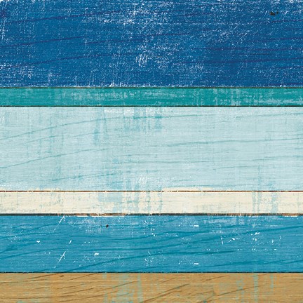 Framed Beachscape VI Print