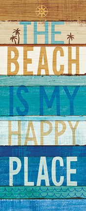 Framed Beachscape Inspiration IV Print