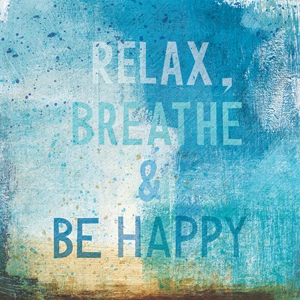 Framed Beachscape Abstract I Print