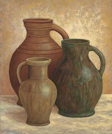 Framed Vasi di Terracotta Print