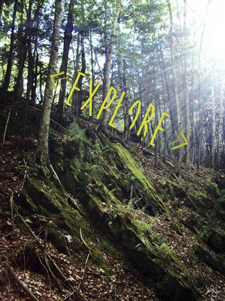 Framed Explore Print