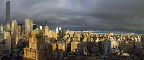 Framed Midtown Manhattan Sky, Early Morning Print