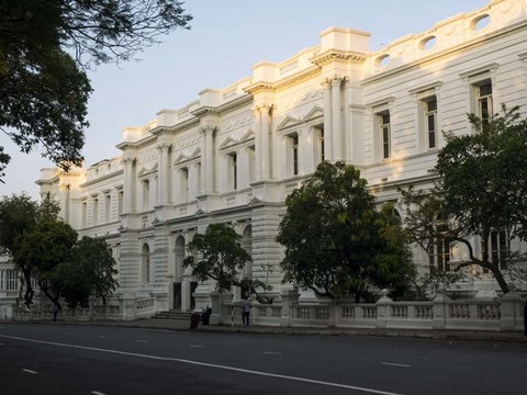 Framed Foreign Affairs Ministry Building, Colombo, Sri Lanka Print