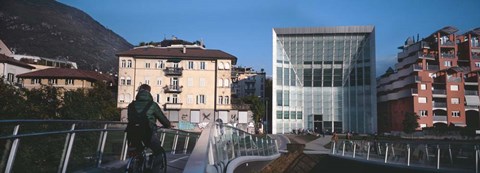 Framed Museum of Contemporary Art, Bolzano, Italy Print