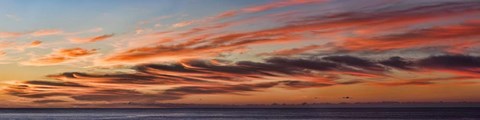 Framed Clouds Over Sea at Sunset, Cabo San Lucas, Mexico Print