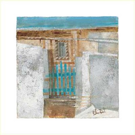 Framed Mediterraneo IV Print