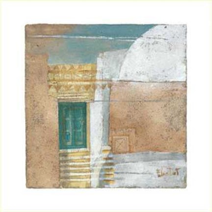 Framed Mediterraneo III Print