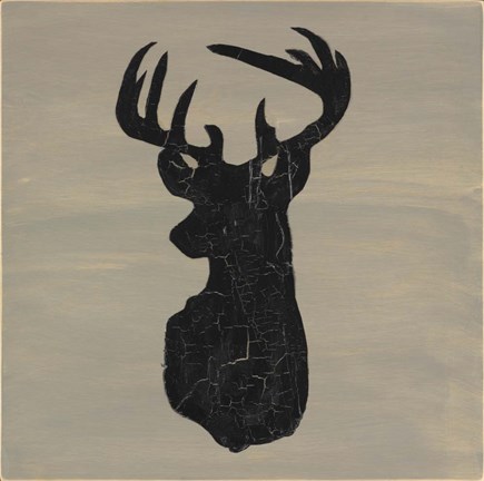 Framed Love Deer Print
