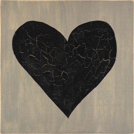 Framed Love Heart Print