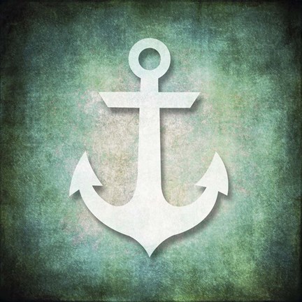 Framed Good Times - Beach Anchor Print