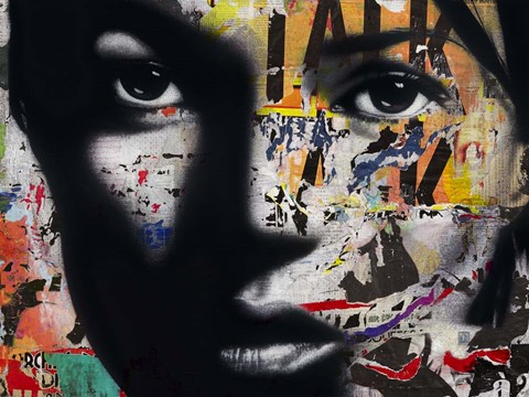 Framed Kate Moss Print