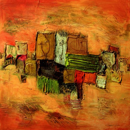 Framed Tramonto I Print