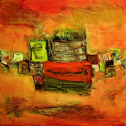 Framed Tramonto II Print