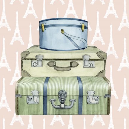 Framed Travel Dream I Print