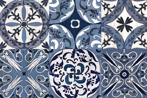 Framed Downtown Oxford Coastlines Print