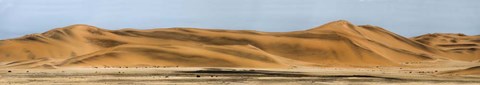 Framed Sand Dunes, Walvis Bay, Namibia Print