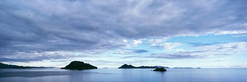 Framed Clouds Over Water at Villa del Palmar, Baja California Sur, Mexico Print