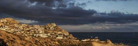 Framed Pueblo Bonito Sunset Beach, Cabo San Lucas, Mexico Print