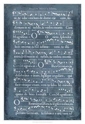 Framed Graphic Songbook IV Print